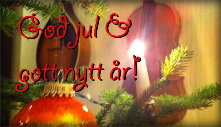 God jul & gott nytt år!