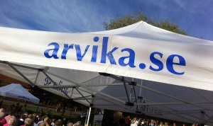 Trivselkväll i stadsparken. Foto: David Fryxelius.