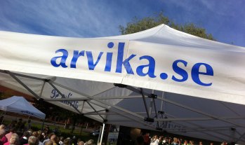 Trivselkväll i stadsparken. Foto: David Fryxelius.