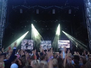 NORLIE & KKV på Arvika Hamnfest 2013. Foto: Samuel Fryxelius.