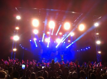 Petter på Arvika Hamnfest. Foto: David Fryxelius.