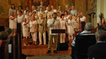 Gospelkören SingOut. Foto: Kersti Lundin/Svenskakyrkan i Arvika.