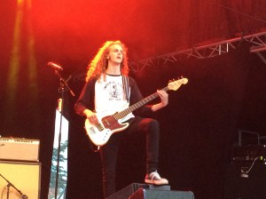 Martin Andersson i Gain Eleven på Arvika Stadsfest 2014. Foto: David Fryxelius.