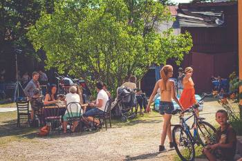 Bakgårdsfestival 2013. Foto: Thingshuset.
