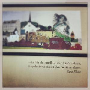 Bokbussen i Arvika. Foto: David Fryxelius.