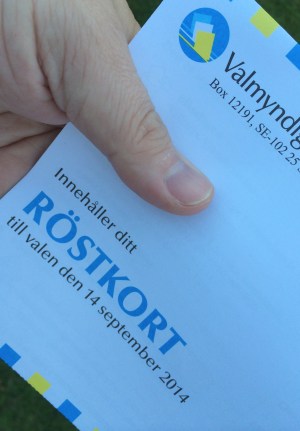 Valkuvert. Foto: David Fryxelius.