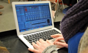 Solbergagymnasiets musikesteter. Foto: David Fryxelius.