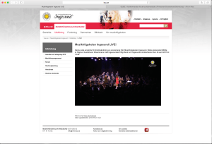 Skärmdump - LIVE från Ingesund.