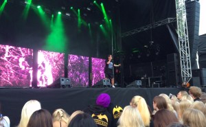 Lorentz på Arvika Hamnfest 2015. Foto: David Fryxelius.