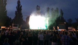 Maskinen på Arvika Hamnfest 2015. Foto: David Fryxelius.