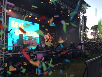 Soul Salvation på Arvika Hamnfest 2015. Foto: David Fryxelius.