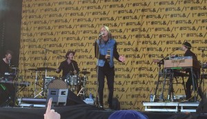 Thomas Stenström på Arvika Hamnfest 2015. Foto: David Fryxelius.