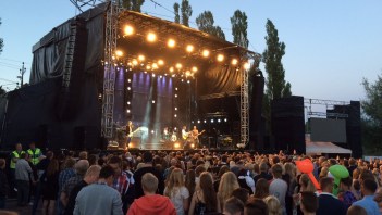 Tomas Ledin på Arvika Hamnfest 2015. Foto: David Fryxelius.