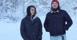 Pettson och Paul utanför Silence studio. Foto: David Fryxelius.