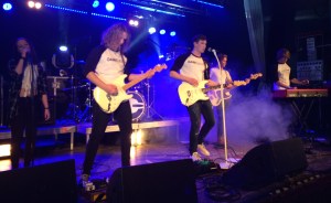 Erik Nilsson band. Foto: David Fryxelius.