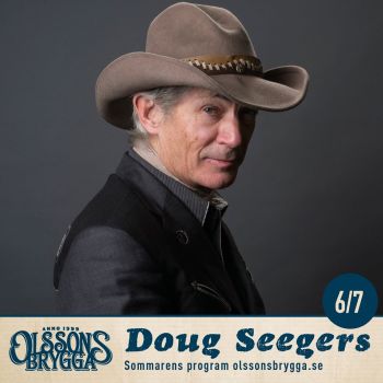 Doug Seegers till Olssons brygga sommaren 2016. Foto: Olssons brygga.