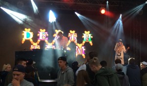 Death Team på Arvika Hamnfest 2016. Foto: David Fryxelius.
