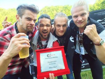 Gain Eleven vinnare i världsfinalen av av Emergenza Festival 2016. Foto: Emergenza Festival.