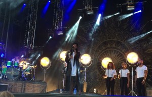 Sabina Ddumba på Arvika Hamnfest 2016. Foto: David Fryxelius.