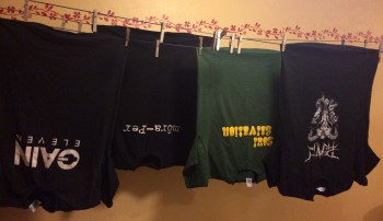 T-shirts med Arvika i fokus. Foto: David Fryxelius.