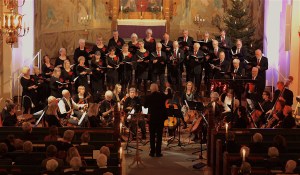 Julkonsert med Arvika stråkorkester och Arvika kammarkör. Foto: David Fryxelius.