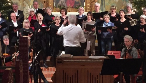 Julkonsert med Arvika Stråkorkester och Arvika Kammarkör. Foto: David Fryxelius.