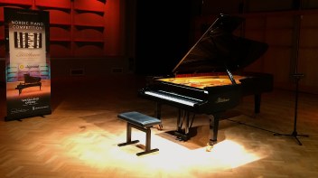 Flygel på Nordic Piano Competition 2017. Foto: David Fryxelius.