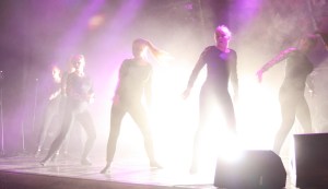 Dansnummer under Central Show. Foto: David Fryxelius.