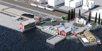 Området på Arvika Hamnfest 2017. Foto: Arvika Hamnfest.