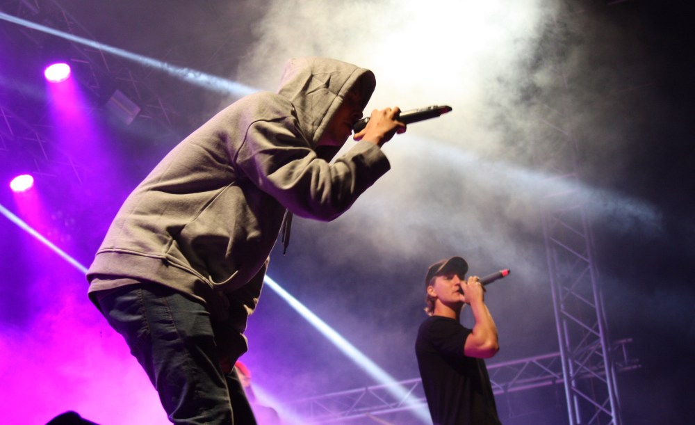 Tjuvjakt på Arvika Hamnfest 2017. Foto: David Fryxelius.