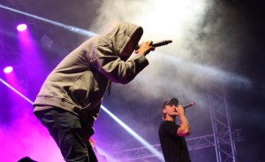 Tjuvjakt på Arvika Hamnfest 2017. Foto: David Fryxelius.