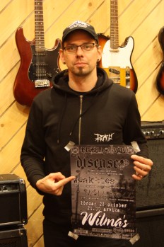 Niklas Nord arrangerar Klubb Motvals. Foto: David Fryxelius.