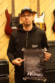 Niklas Nord arrangerar Klubb Motvals. Foto: David Fryxelius.