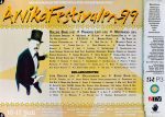 Affisch Arvikafestivalen 1999.