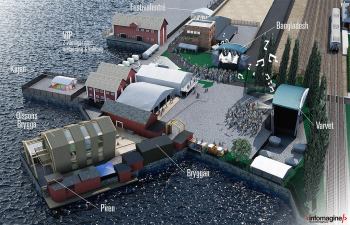 Området Arvika Hamnfest 2018.