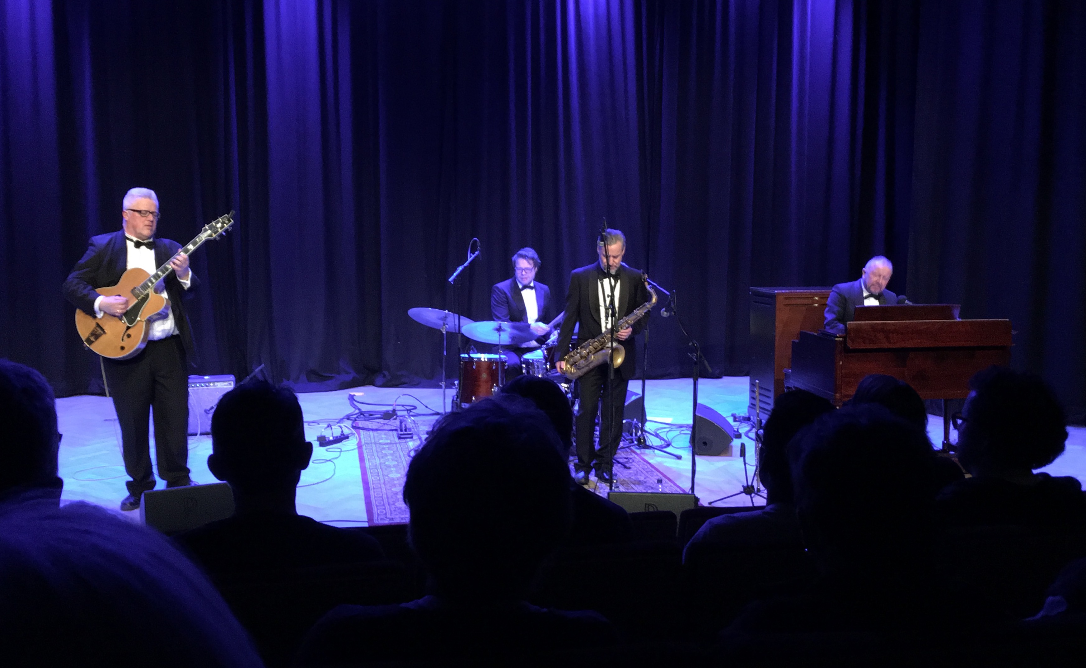 The Real Thing spelar på Musikhögskolan Ingesund. Foto: David Fryxelius.