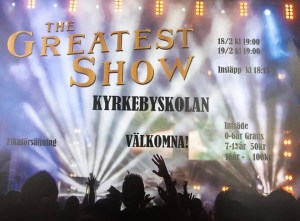 Affisch Kyrkebyshowen 2019.