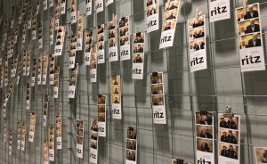 Fotovägg på Ritz 2019. Foto: David Fryxelius.