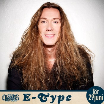 E-Type spelar på Olsson brygga 29 juni 2019.