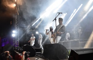 Hank Von Hell på Arvika Hamnfest 2019. Foto: David Fryxelius.