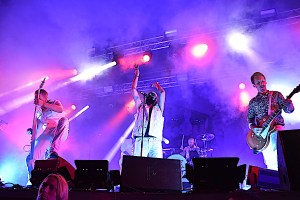 Hank Von Hell på Arvika Hamnfest 2019. Foto: David Fryxelius.