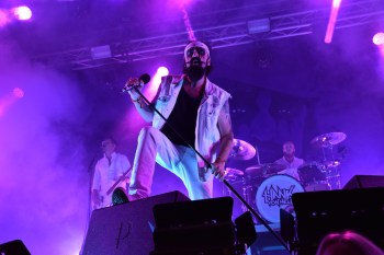 Hank Von Hell på Arvika Hamnfest 2019. Foto: David Fryxelius.