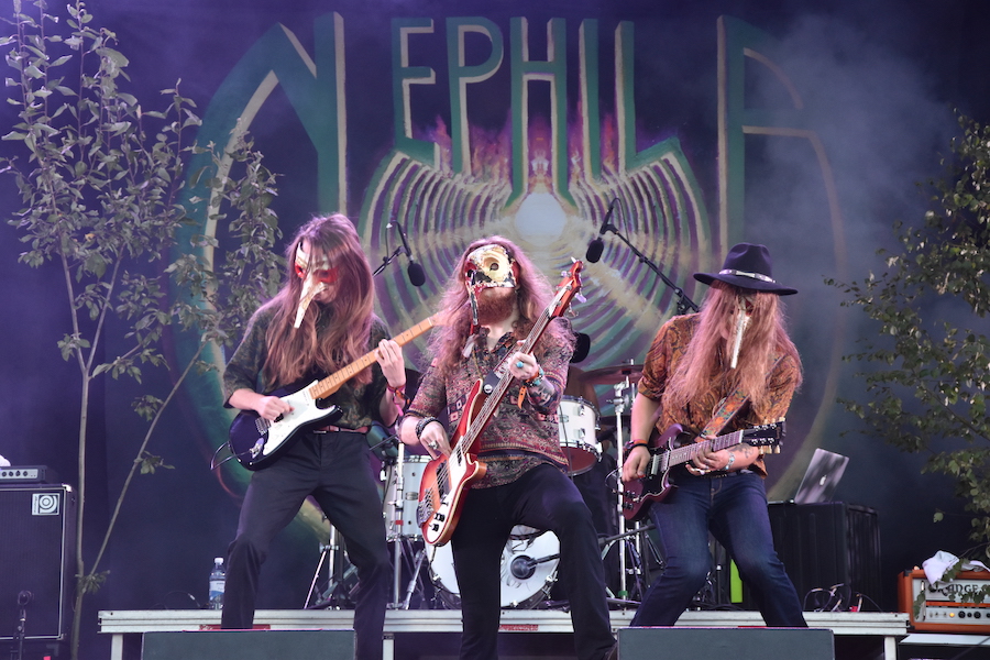 Nephila på Arvika Hamnfest 2019. Foto: David Fryxelius.