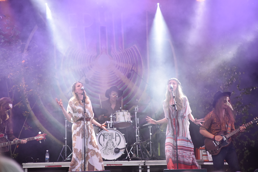 Nephila på Arvika Hamnfest 2019. Foto: David Fryxelius.