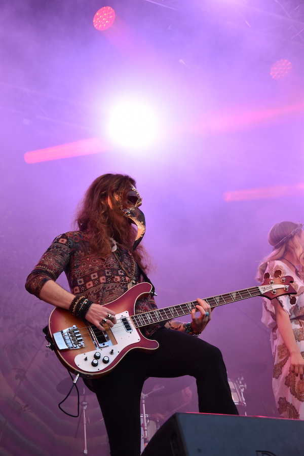 David Press i Nephila på Arvika Hamnfest 2019. Foto: David Fryxelius.