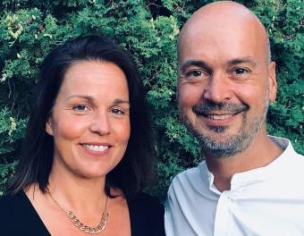 Sarah och David Åström. Foto: Privat.