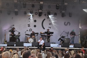 Thomas Stenström på Arvika Hamnfest 2019. Foto: David Fryxelius.