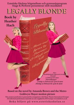 Affisch: Legally Blonde 2020.