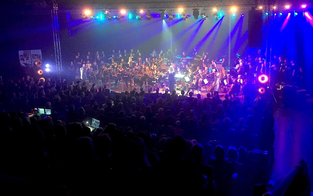 Musikskolans symfoniorkester. Foto: Malin Linell.