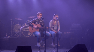 Anton & Hildur på insamlingsgalan "Music against Covid-19".